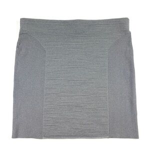 Women’s Express Gray Body Contour Mini Skirt Size XL NWT